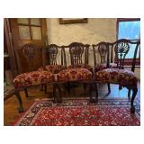 Six Georgian-Style Dining Chairs