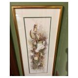 Framed Watercolor by Alva Holcombe