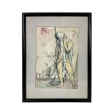 William H. Ferguson Mixed Media Artwork