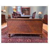 Early American Paint Decorated Blanket Chest