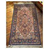 Hand-Tied Karastan Heriz Area Rug