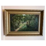 K. L. Hayes Oil on Canvas, 1901