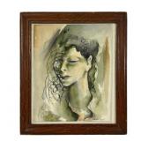 William H. Ferguson Mixed Media Portrait