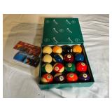 Aramith Pool Balls in Box