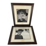 2 Large Framed Hollywood Movie Photos