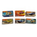 Six Vintage Matchbox Cars w/ Boxes 1978-81