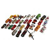 35 Vintage Matchbox Vehicles, Motorcycles, Vans+