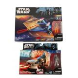 Sealed Star Wars Hasbro Vehicle and Figure Set