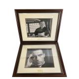 Framed Matted Mont. Clift and Robin Williams