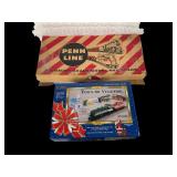 K-Line Town Yuletide & Vintage HO Penn Line Train