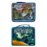 Two Vintage Star Wars Lunch Pails With Thermos