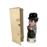 Porcelain Charlie Chaplin Musical Decanter