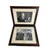 Framed Photos of Anthony Hopkins and Robert De Nir
