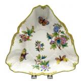 Herend Porcelain Triangle Dish