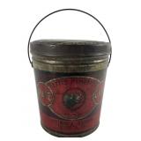 Kettle Rendered Pure Lard Advertising Bucket