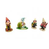 Made in Japan Pinecone Elves and Easter Bunny