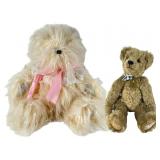 Two Handmade Teddy Bears