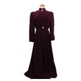 Saks Fifth Avenue Velvet Evening Coat