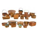 24 Longaberger Baskets