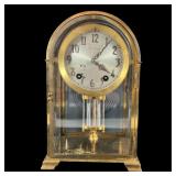 Seth Thomas Brass 8-Day Pendulum Clock