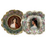 Royal Vienna & Tirschenreuth Portrait Plates