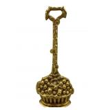 Brass Fruit Basket Doorstop