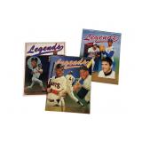 Three Legends Sports Price Guides, 1989-1991