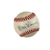Autographed Rawlings Baseball Don Larson