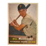 1957 Topps Bill Mazeroski RC, HOF Card #24