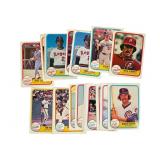 1981 Fleer Baseball Cards Lot of 24