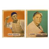 1949 Bowman Cards Nos. 206 and 207