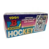 1991 Bowman Hockey Card Set