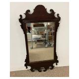 Chippendale Style Wall Mirror, Repaired