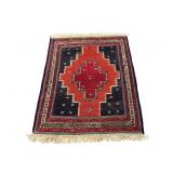Small Hand Woven Carpet, 2ï¿½9ï¿½ï¿½ x 2ï¿½2ï¿½ï¿½