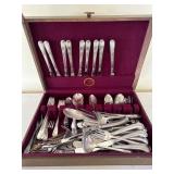 Large Grouping of Mixed Flatware in Box