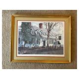 Framed Terrence Coffman Lithograph, #882/1250