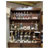 Trophies and Baseball Memorabilia