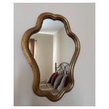 Plastic Framed Wall Mirror, 30x21 Inches