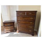 Bassett Dresser and Nightstand Set