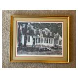 Framed Terrence Coffman Color Lithograph, #891/125