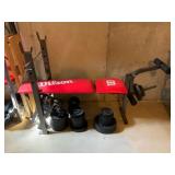Wilson Weight Bench With Weights