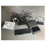 Electronics Lot Including Xbox One S, Dock, and Ta