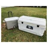 Two Igloo Coolers in Used Condition