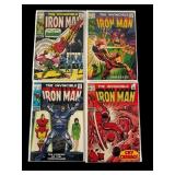 Iron Man Issues #10-13 (1969-1970) VF/F