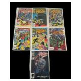 Seven Issues of Marvel