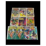 1982 Marvel Comics Lot: VF/F Condition