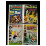 4 Harvey Comics, Richie Rich & Casper