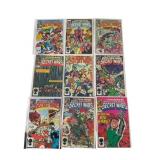 Marvel Secret Wars Comics (1984), 9 Issues