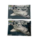 Revell Columbia and Space Lab Model Kits