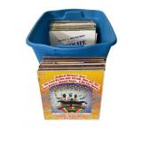 Bin of 65 Vinyl Albums, Various Artists
